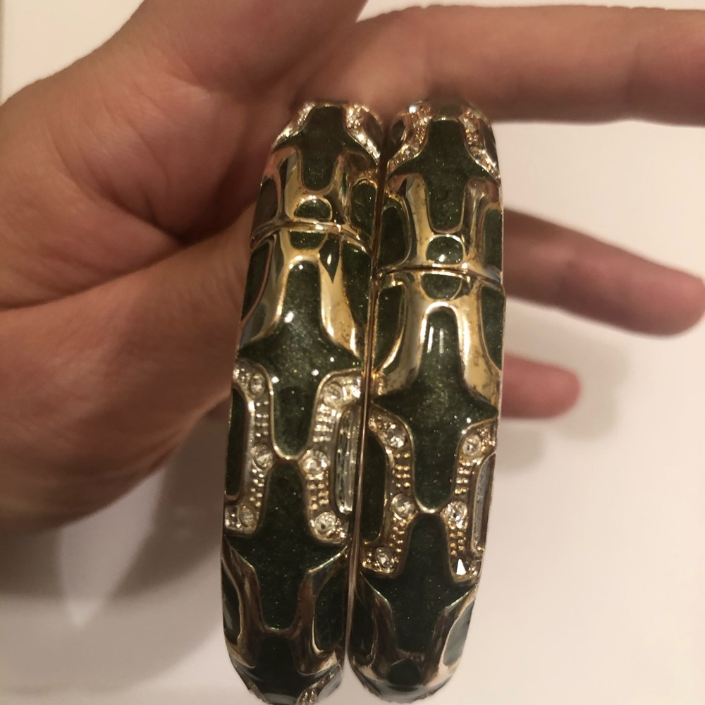 Two Green Bangles - image 8